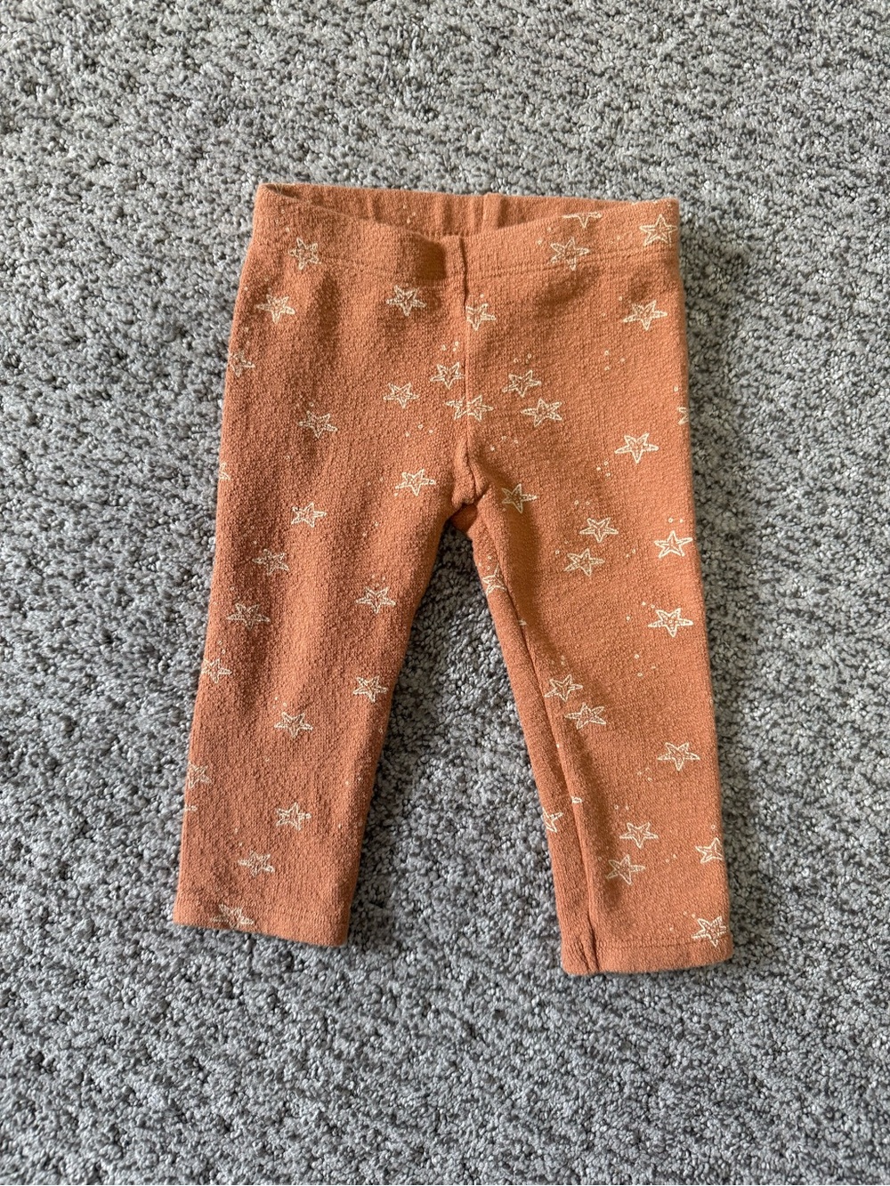 Rylee + Cru Rust Spongey knit pants